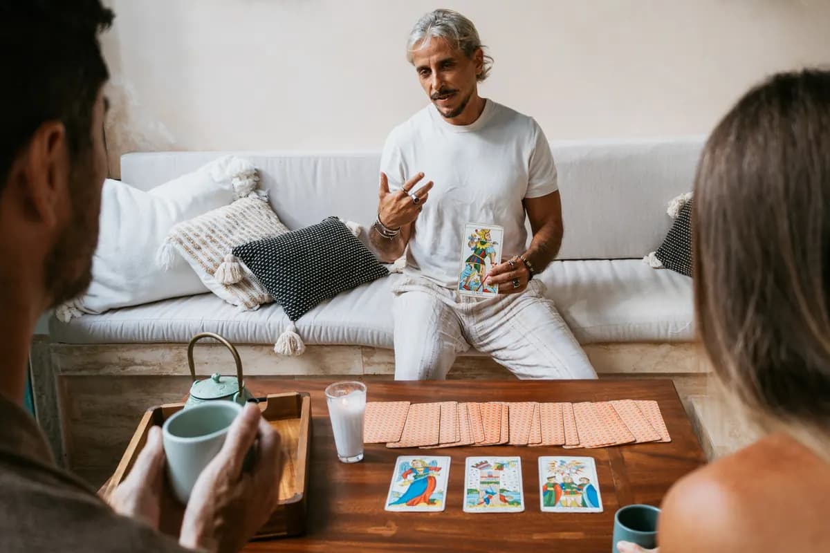 TROBBU Tea and Tarot Reading wellness experience