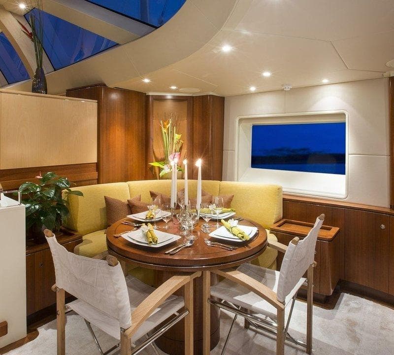 TROBBU Cruises — suite dining