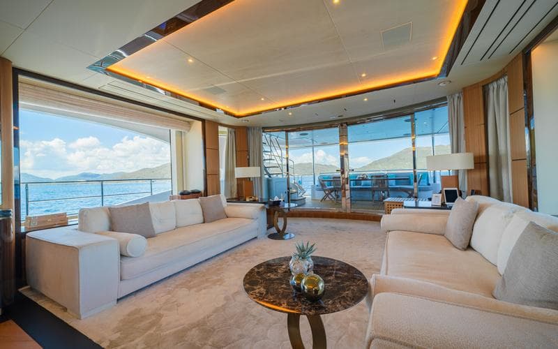 TROBBU Cruises — onboard lounge