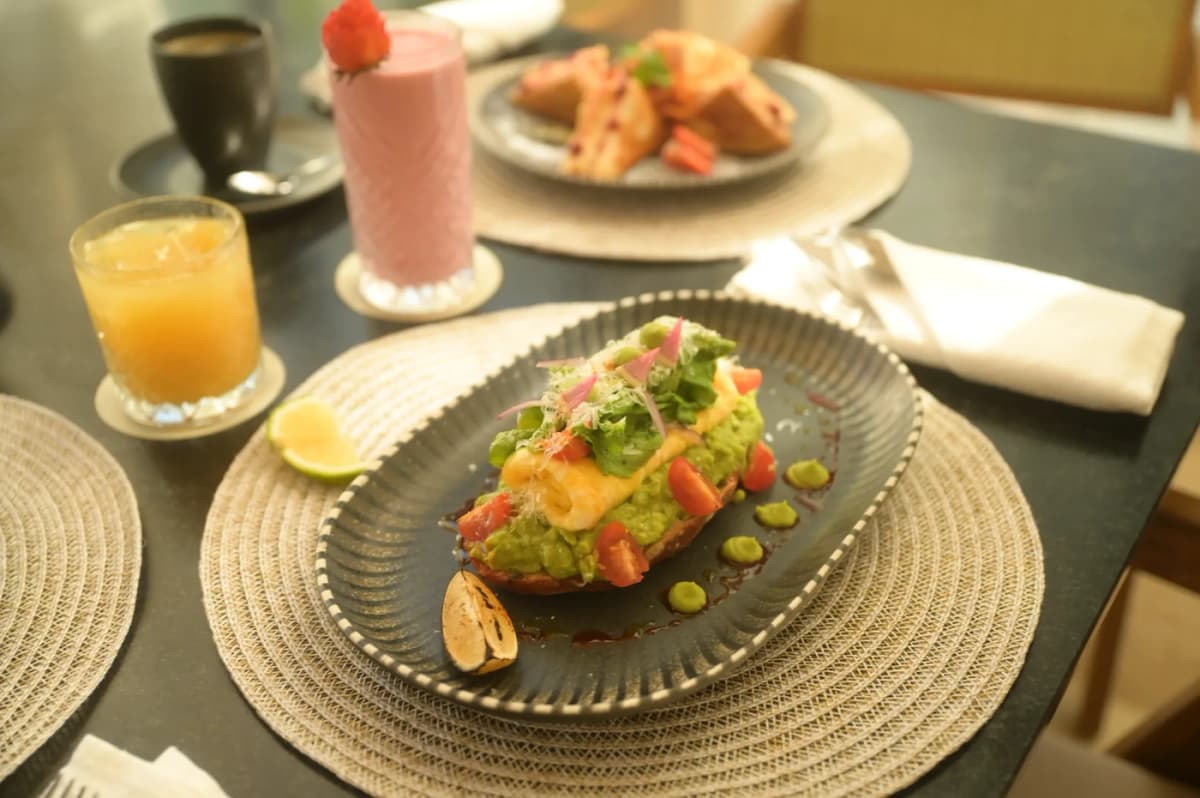 TROBBU Riviera Maya avocado toast