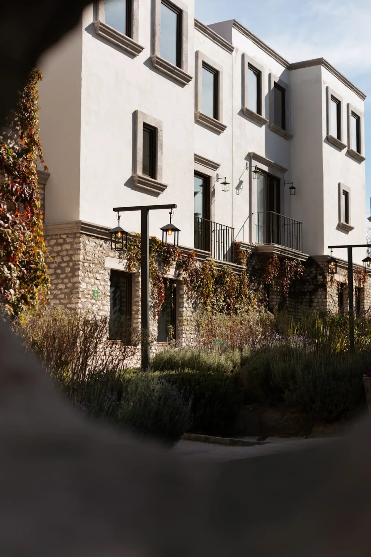 Villa exteriors