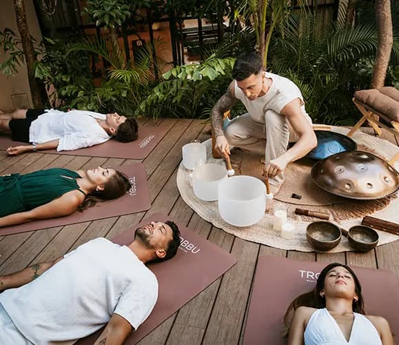 TROBBU Deep Sound Bath experience